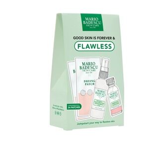 Mario Badescu Skincare FLAWLESS Kit Drying Patch Repairing Face Spray Drying Lot